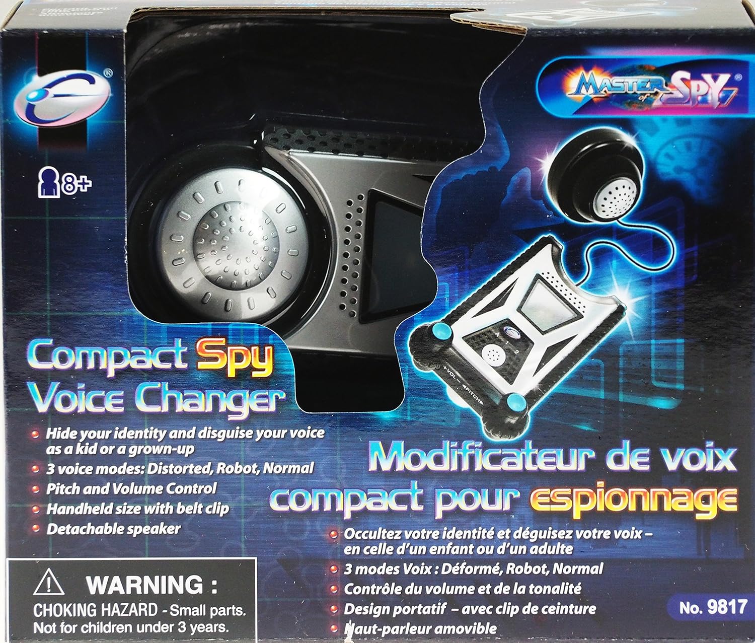 Compact Spy Voice Changer Device Kids Secret Agent Gadget Toy Amazon.co.uk Toys & Games