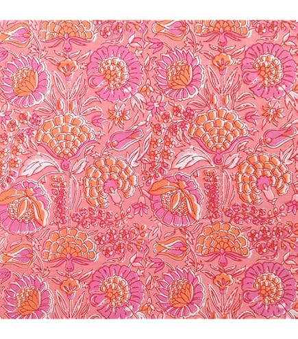 Amazon.com: QT Fabrics Carnivale Floral Geometric White/Multi