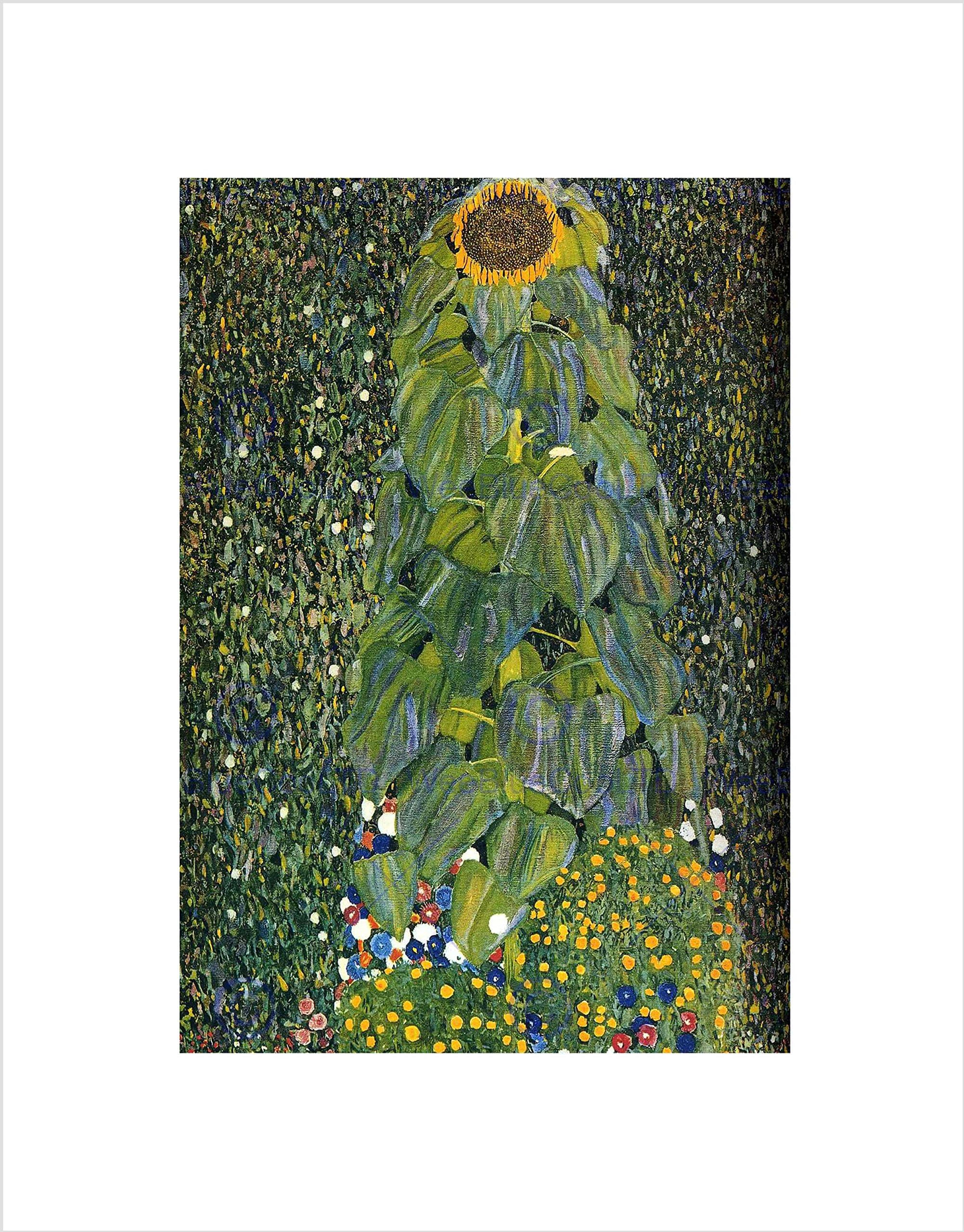 Klimt The Sunflower 1907 Old Master Art Print B12X247