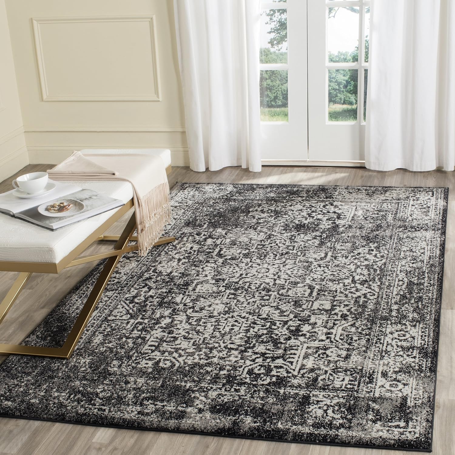 Best 7×7 area rugs for living room
