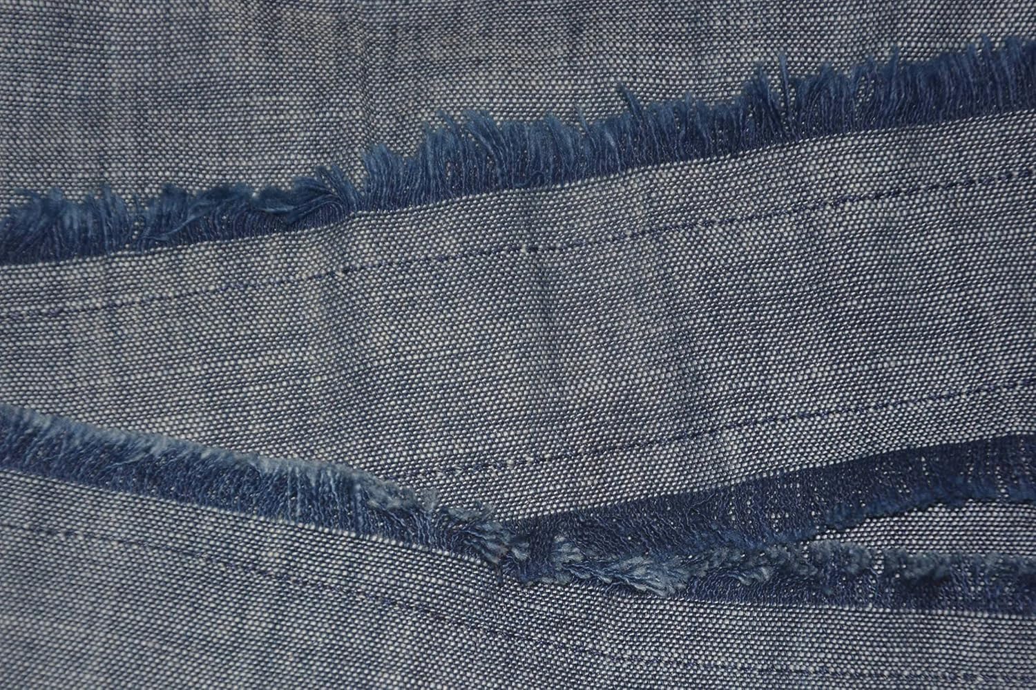 chemo scarves denim charcoal grey ( sleep cap free)