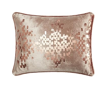 Throw Pillows Casa Distressed Metallic Geo Dec Pillow Oblong