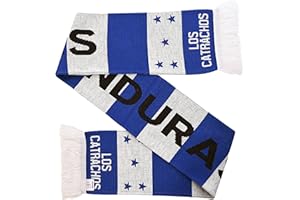 EUROSCARVES Honduras Soccer Knit Scarf