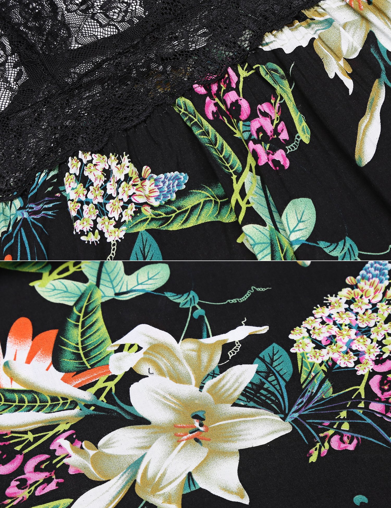 etuoji Womens Sexy Nightdress Nightgown Lingerie Transparent Mesh Chemise Sleepwear Dress