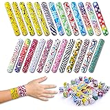 Giraffe - Slap Bracelets For Kids - Snap Bracelet Party Favors (50-Pack)