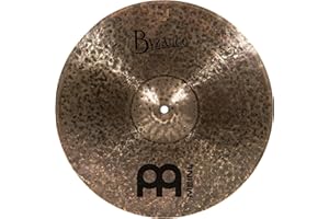 Meinl Cymbals Byzance 16" Dark Crash — Made in Turkey — Hand Hammered B20 Bronze, 2-Year Warranty, (B16DAC)