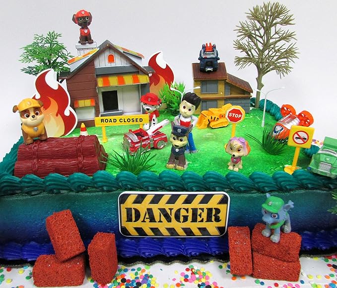 Paw Patrol 12 Figurine Set Cake Topper Toy Playset Fast Ship Toys Hobbies Radioamicizia Tv Movie Character Toys