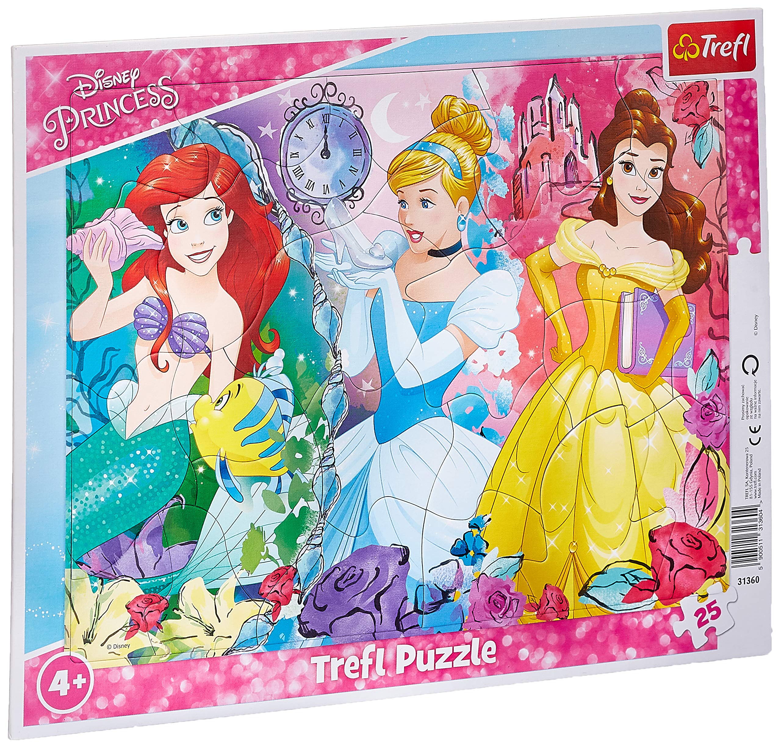 Puzzle Trefl - Disney Princess, 25 piese (31360)