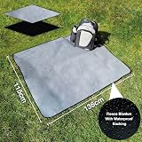 Andrew James 4-Person Picnic Bag with Insulated Bottle Cooler & Blanket view 9