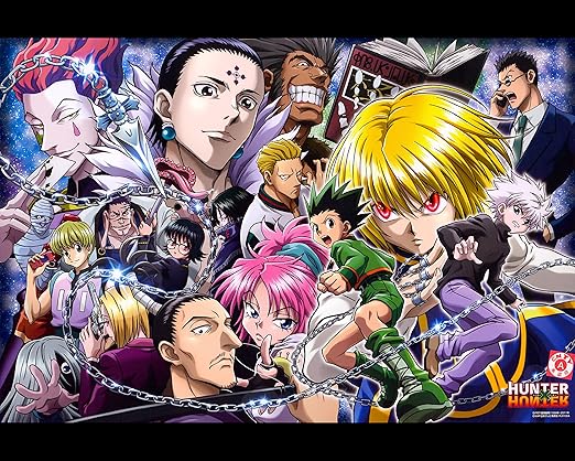Hunter X Hunter Poster Anime Neferpitou Gon Killua Fight Art Print ...