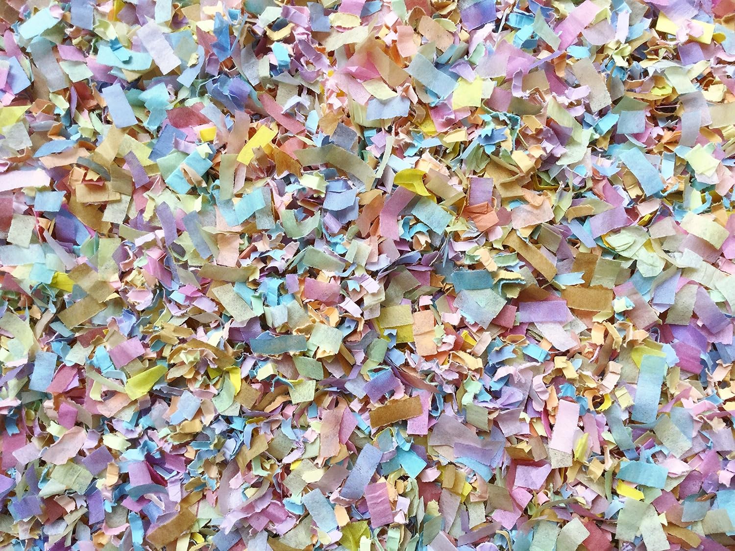 Amazon Com Pastel Rainbow Confetti Mix Biodegradable Baby Shower