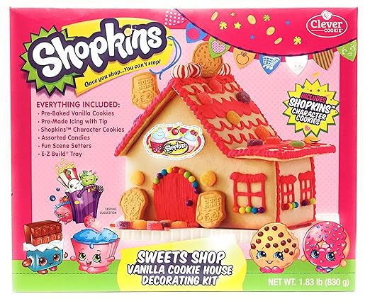 shopkins gingerbread house
