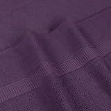 Utopia Towels Premium Jumbo Bath Sheet 90x180 cm 2 Pack Plum view 6