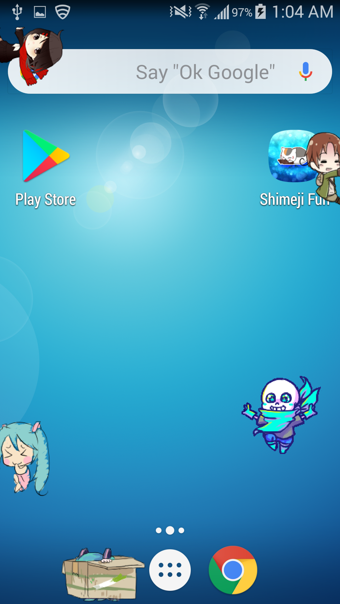 Shimeji Friends Appstore for Android