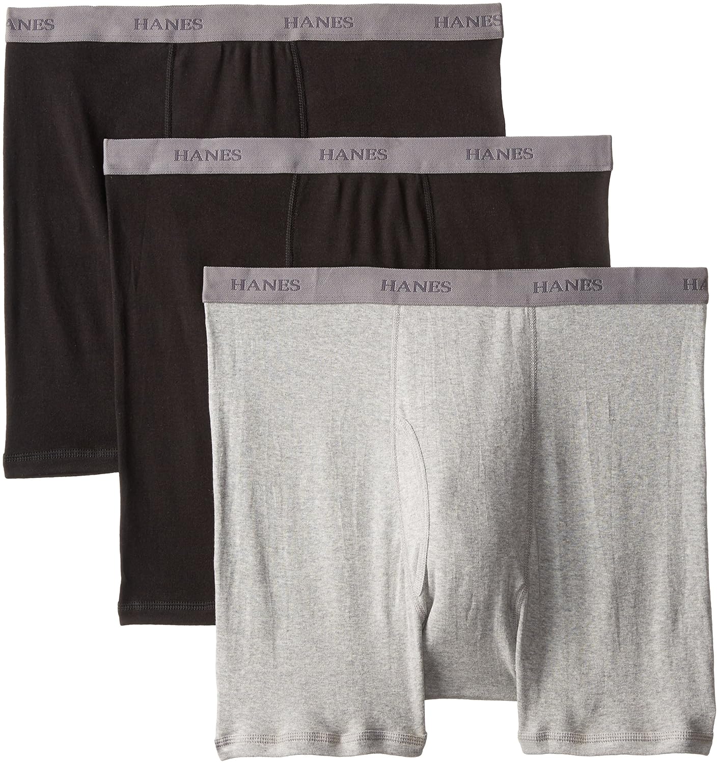 Pack of 3 Hanes Mens Big Boxer Brief