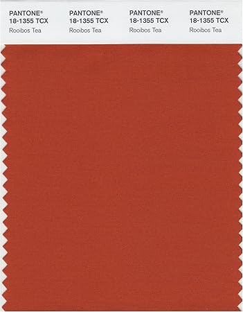 Pantone Smart 18 1355 Tcx Color Swatch Card Pantone Rooibos Tea