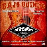 Black Diamond Strings&reg; N267L Bajo Quinto Phosphor Loop End .024| .034| .046| .056 030 | .074 .034