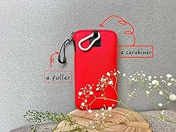 OneJoy Neoprene Cell Phone Pouch, Large Zipper