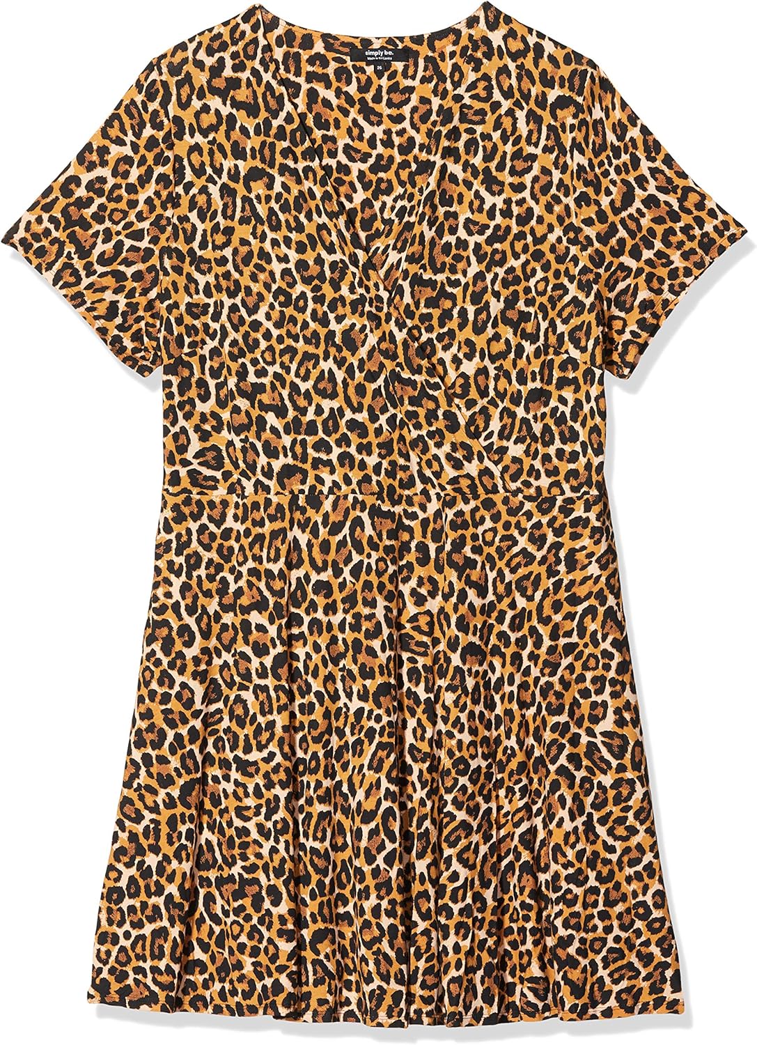 simply be animal print dress