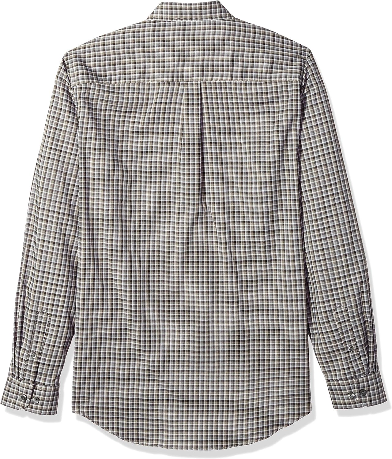 Van Heusen Men's Big and Tall Flex Long Sleeve Button Down Stretch Plaid Shirt at  Men’s Clothing store