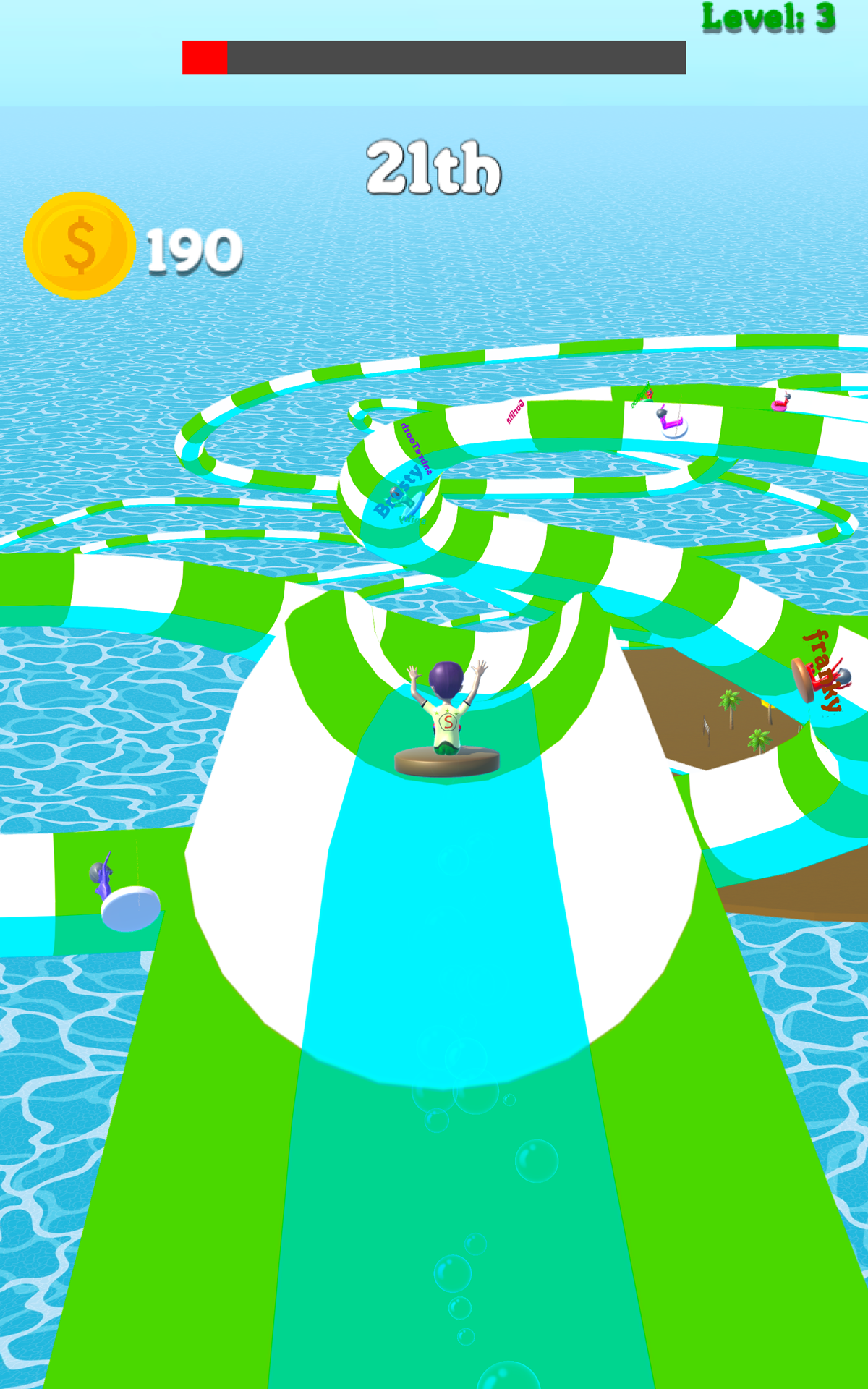 Rush Water Race io