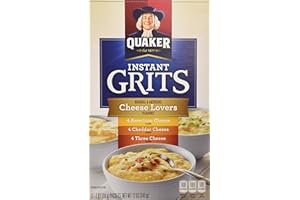 Quaker Instant Grits Cheese Lovers, Variety Pack, 12 Packets