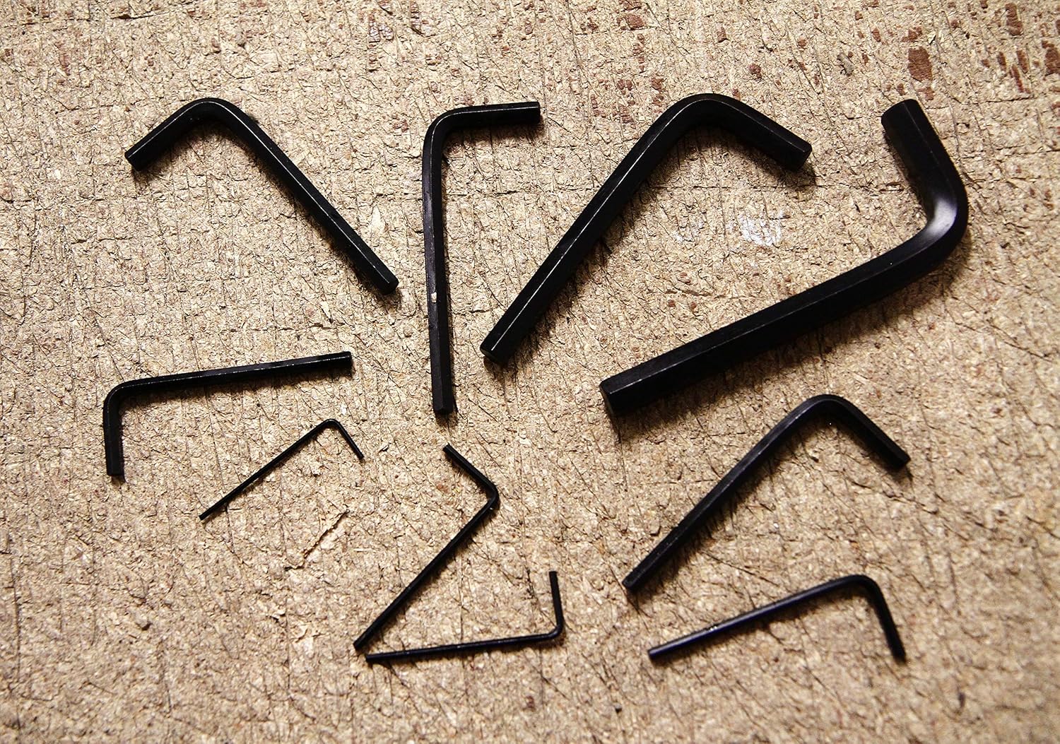 Rolson 40352 10 pc 1.5-10 mm Hex Key Set, Black, 10 Pieces - Image 5