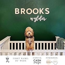 Custom Wood Name Sign for Nursery or Kids