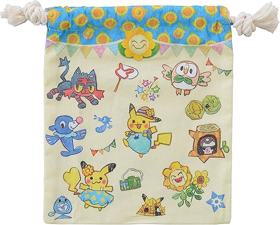 Amazon ポケモンセンターオリジナル 巾着 Pokemon Summer Life おもちゃ雑貨 おもちゃ