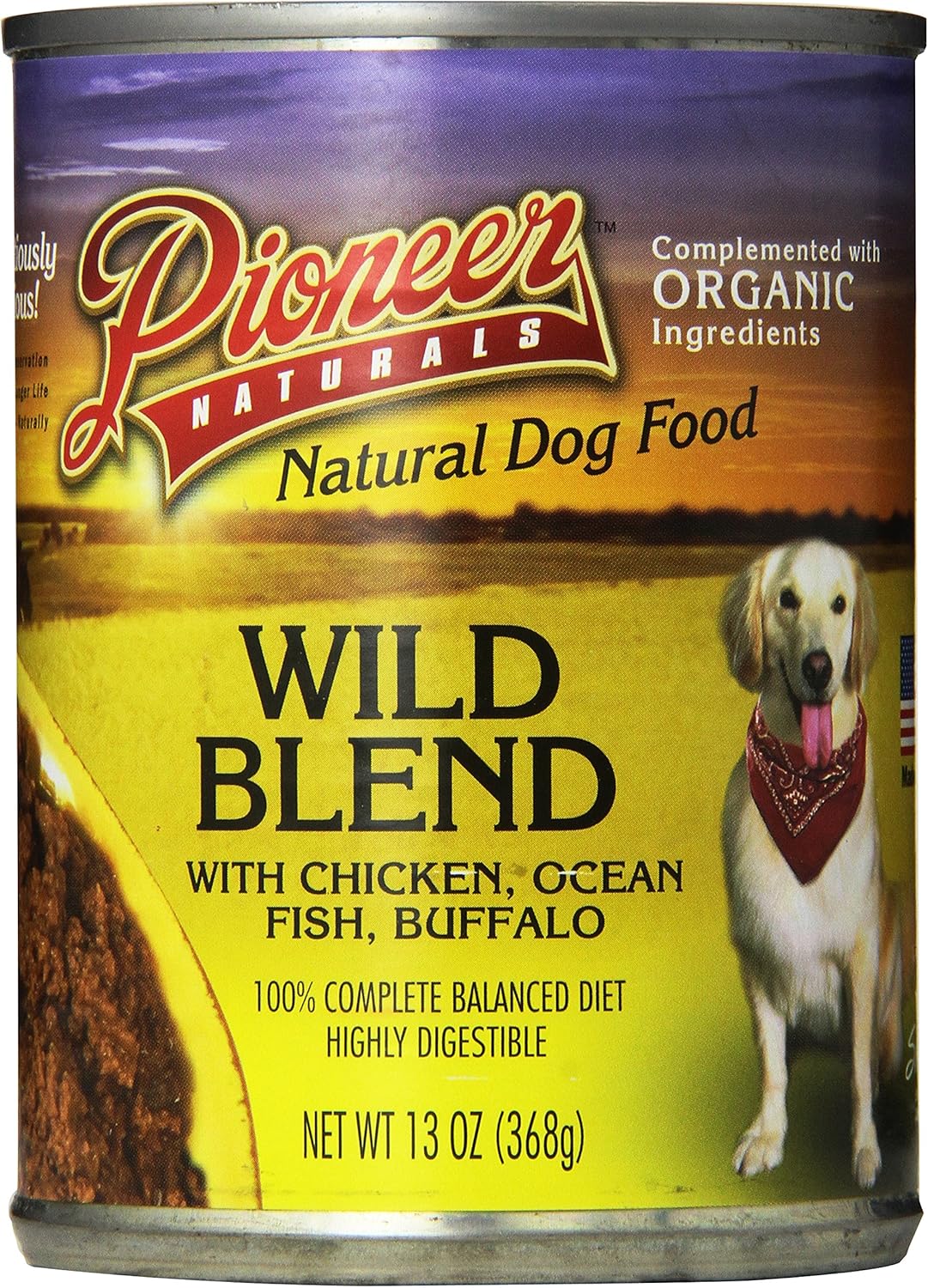 Pioneer Naturals Wild Blend Canned Dog Food, 13-Ounce, Case Of 12