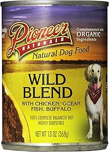Pioneer Naturals Wild Blend Canned Dog Food, 13-Ounce, Case Of 12