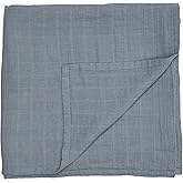 Huxie Swaddle - 100% Organic Cotton - Muslin Swaddle Blankets for Newborn, 47" x 47" (Tradewins)
