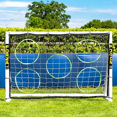 FORZA Football Goal Target Sheets Shooting Practice Aid 9 Sizes 6ft x 4ft