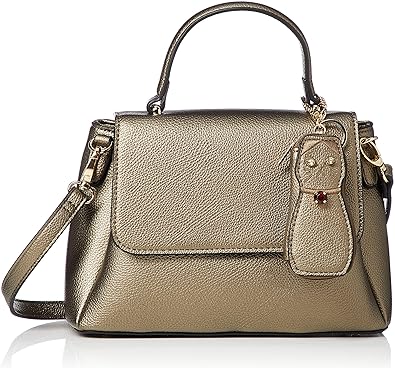 Amazon リリーブラウン キャットチャーム付ハンドバッグ