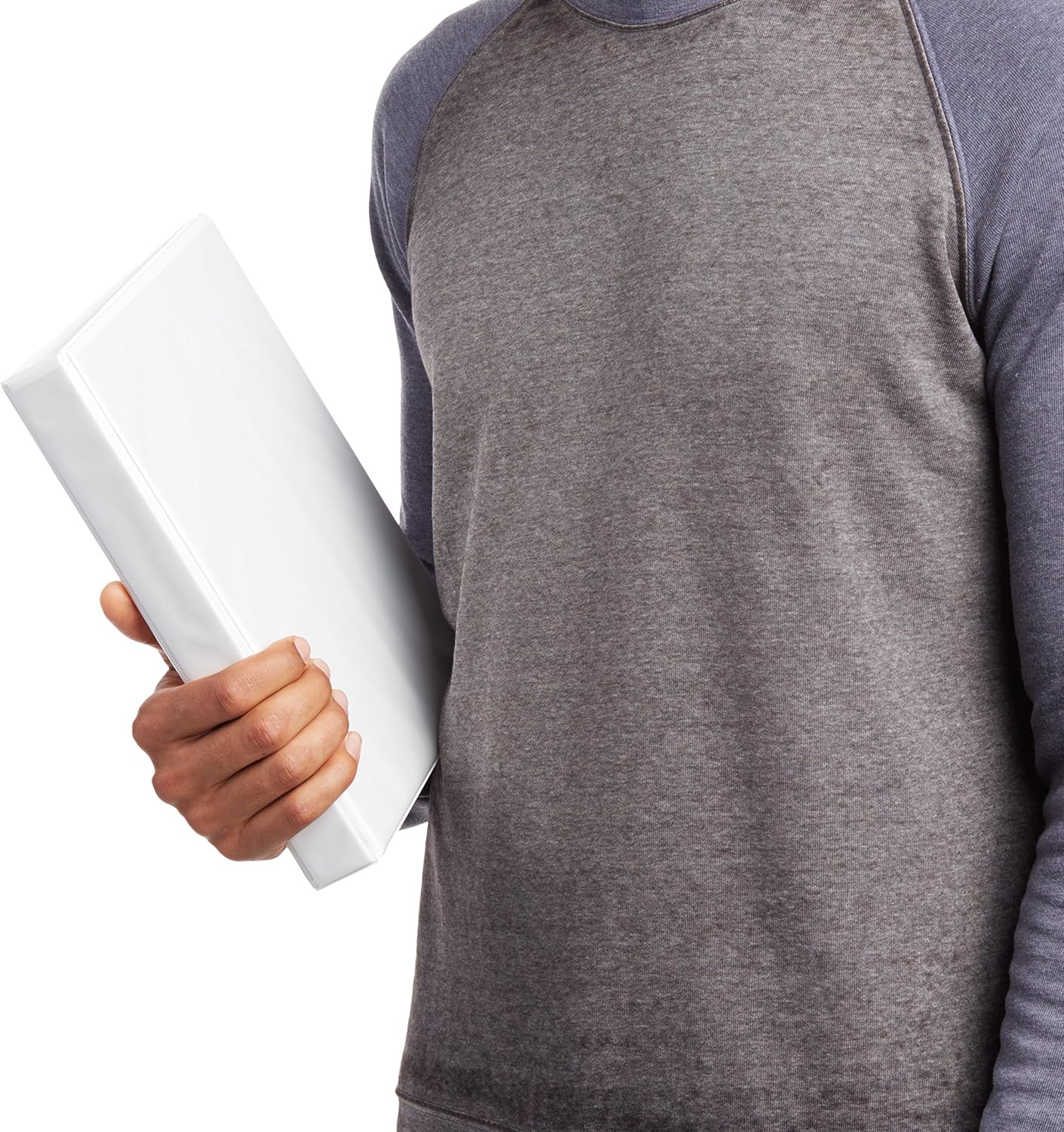 Basics 3-Ring Binder, 1 Inch - White, 4-Pack : Office Products