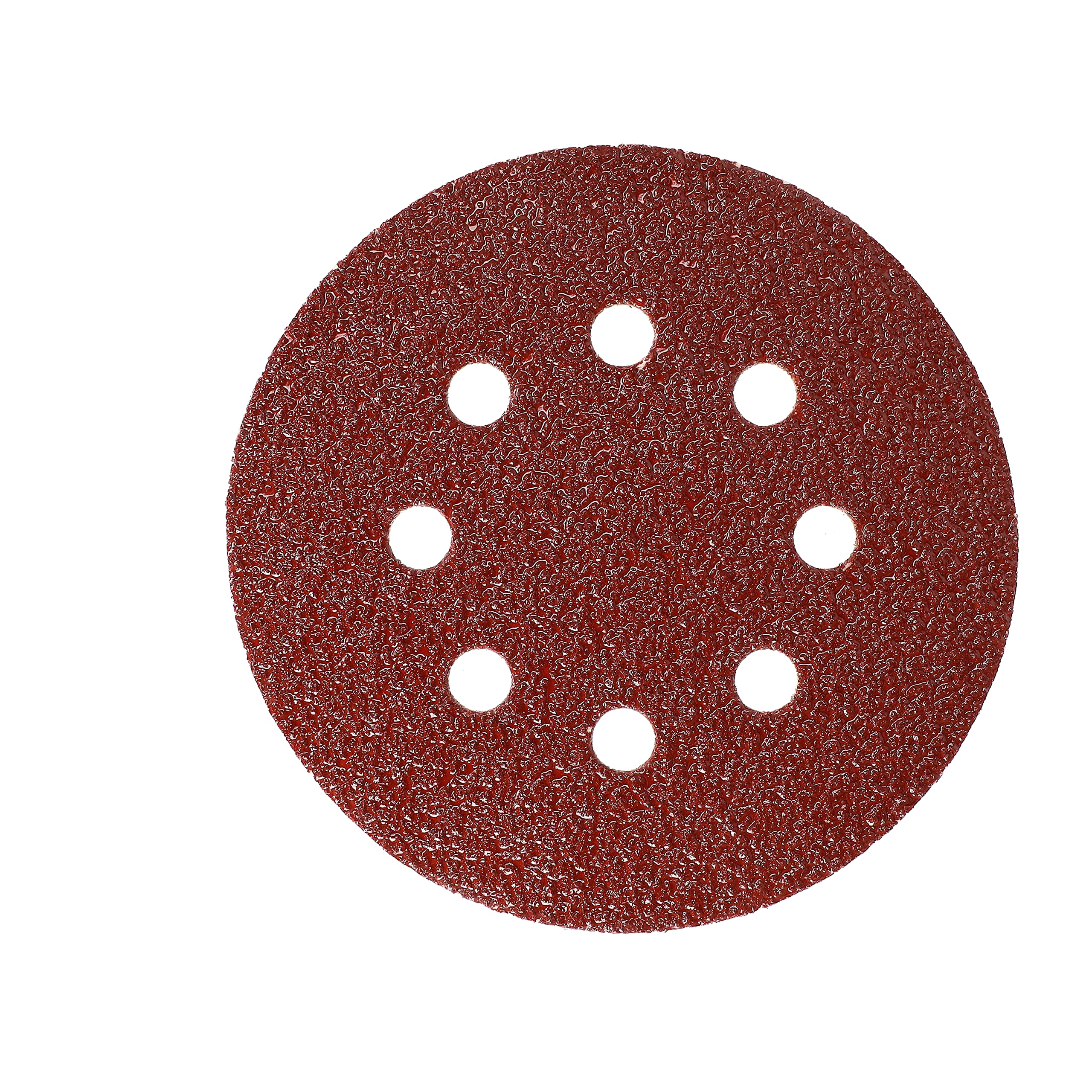 Mirka Red Abrasive paper Sanding discs Ø 125 mm/Hook & loop fastening / 8-hole/grit P40 / 5 pieces/for sanding wood, metal and plastics — image 1