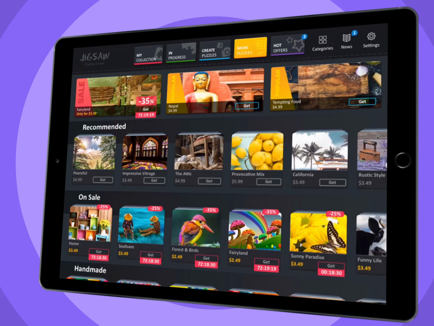 Jigsaw Puzzle Collection HD - App on Amazon Appstore