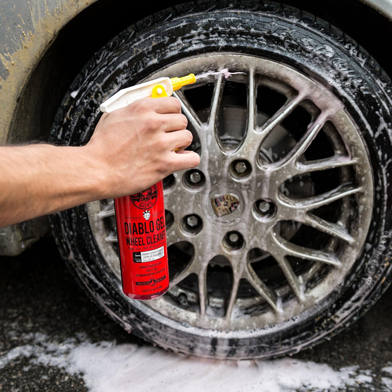 Chemical Guys CLD_997_16 Diablo Gel Wheel and Rim Cleaner (16 oz): Automotive