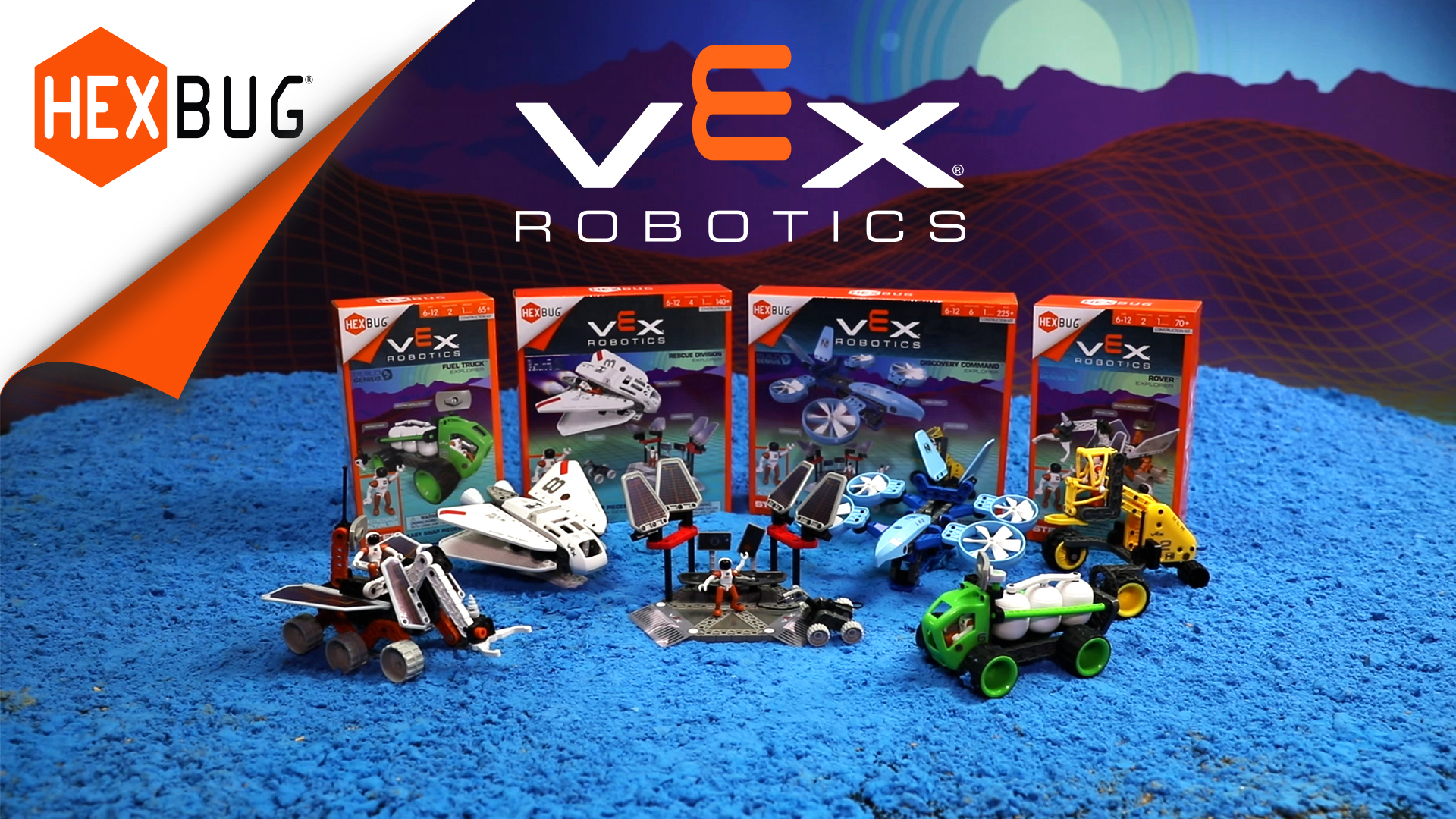 Amazon.com: HEXBUG VEX Explorers Discovery Command : Toys & Games