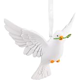 Hallmark Christmas Ornament, White Dove Ornament, Faith Gifts