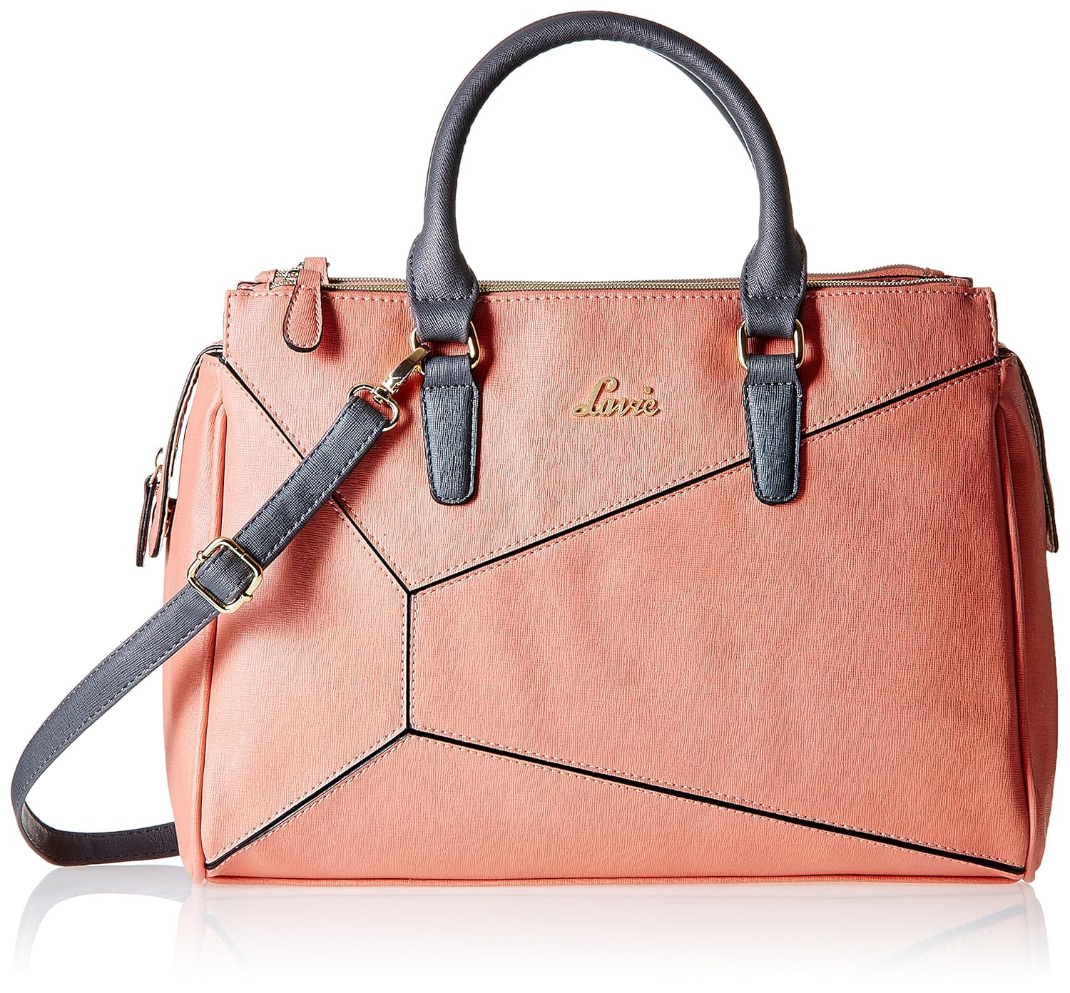 lavie peach handbag