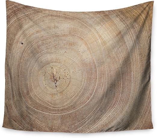 Kess interno de 68 x 80 pulgadas Susan Sanders"Envejecimiento Árbol