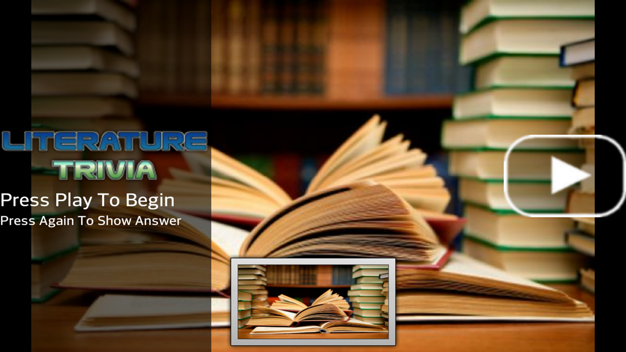 Literature Trivia