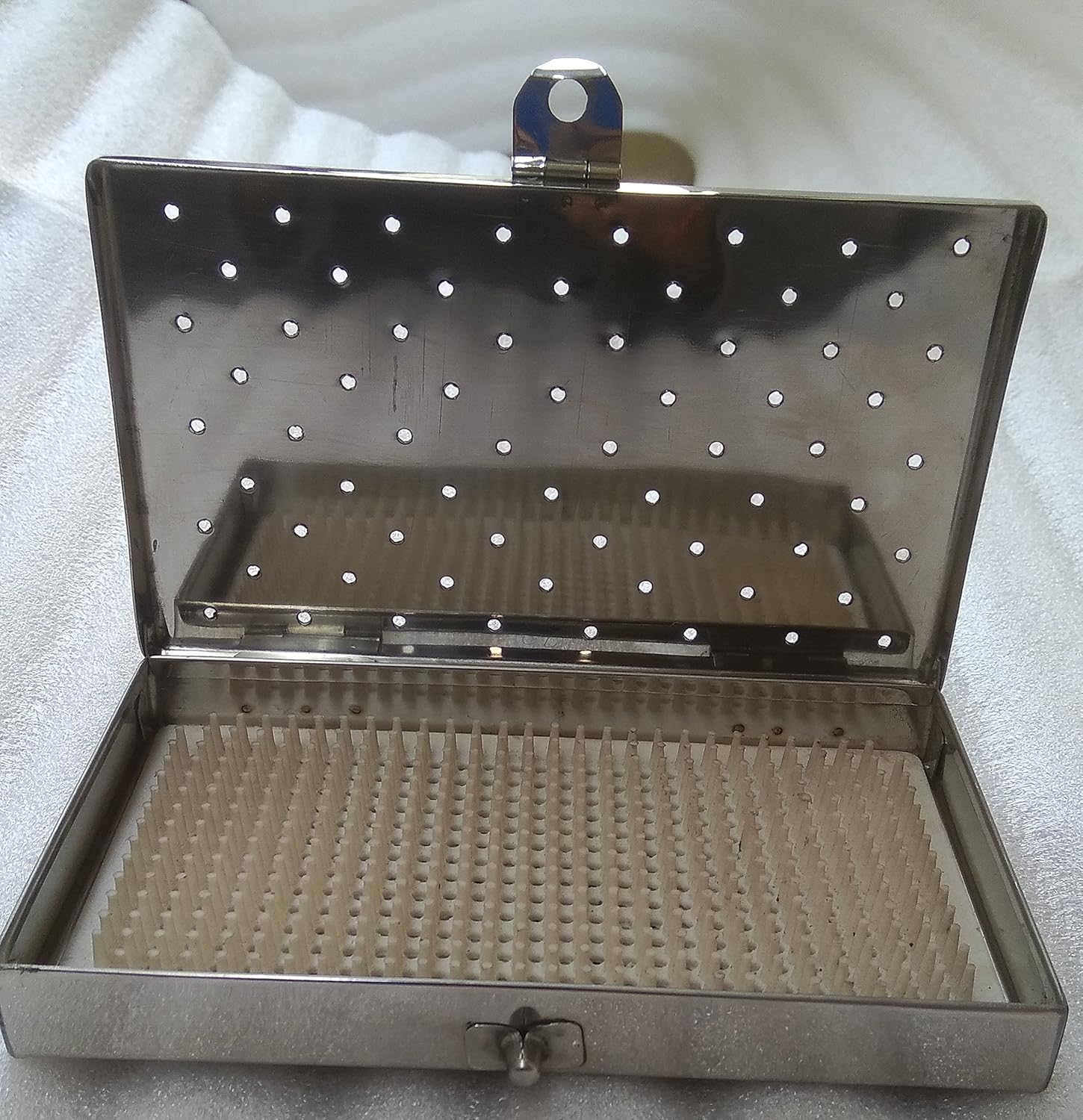 Stainless Steel Sterilization Cassette, Autoclave Tray, Rack, Square