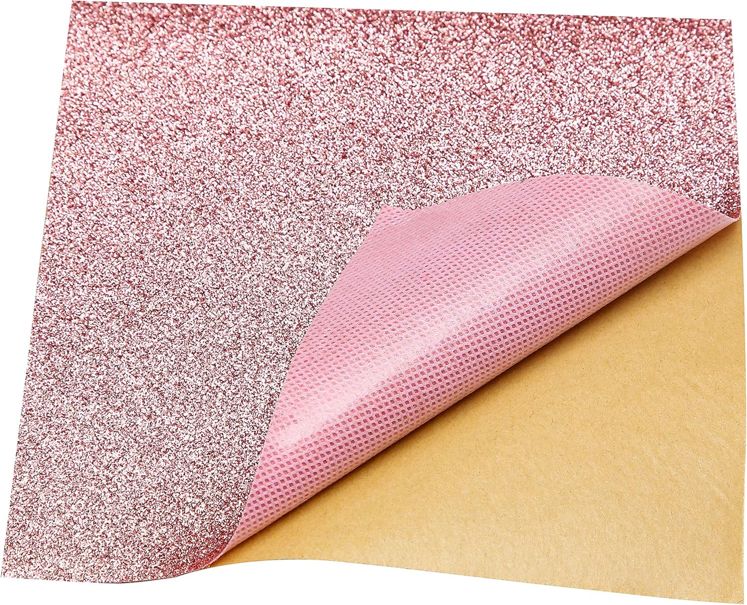 Amazon.com: Self Adhesive Pink Fine Glitter Wallpaper Sample, Peel and