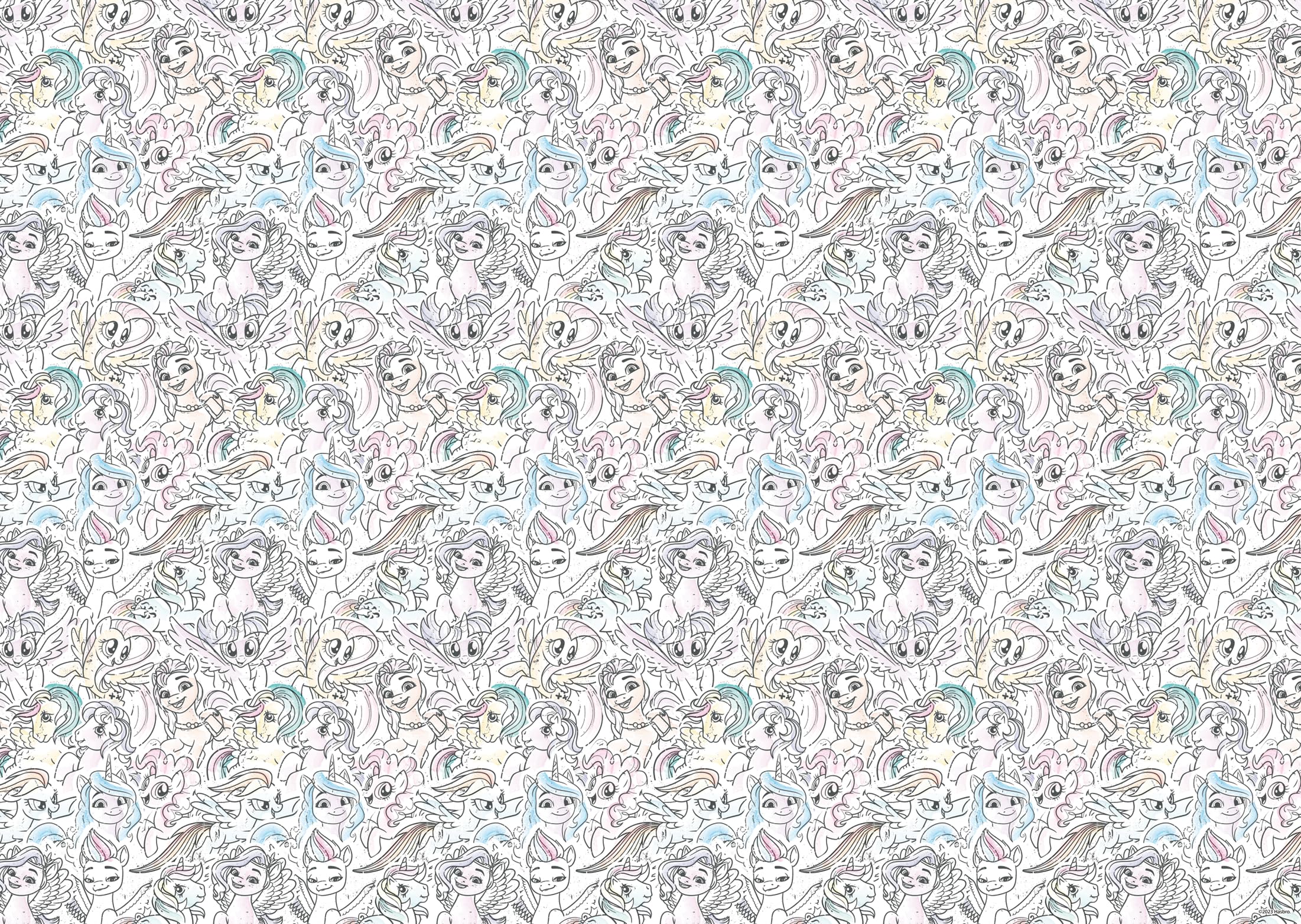 Ravensburger My Little Pony Gifts - 1000 Piece Jigsaw Puzzle for Adults and Kids Age 12 Years Up - Challenge Special Edition — image 1