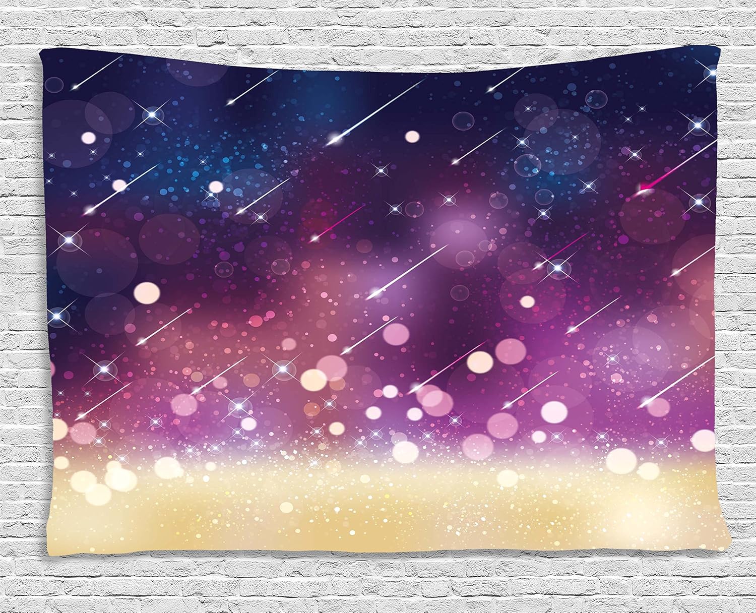 Amazon Com Space Tapestry By Ambesonne Shooting Stars