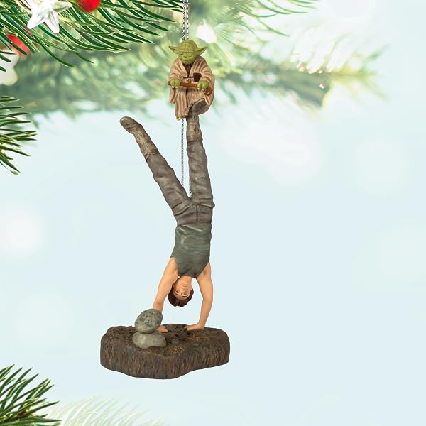 HALLMARK KEEPSAKE CHRISTMAS ORNAMENT, STAR WARS: THE EMPIRE STRIKES BACK THERE IS NO TRY WITH SOUND, GIFTS FOR STAR WARS FANS