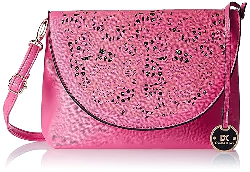 Diana Korr Womens Sling Bag (Pink) (DK05SPIN)