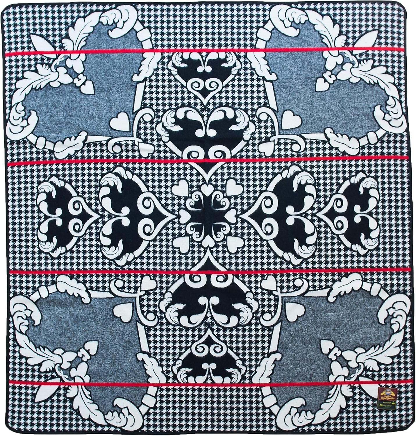BASOTHO HERITAGE BLANKET Motlatsi Prince (Khosana) blanket / throw. Woollen rich. Original